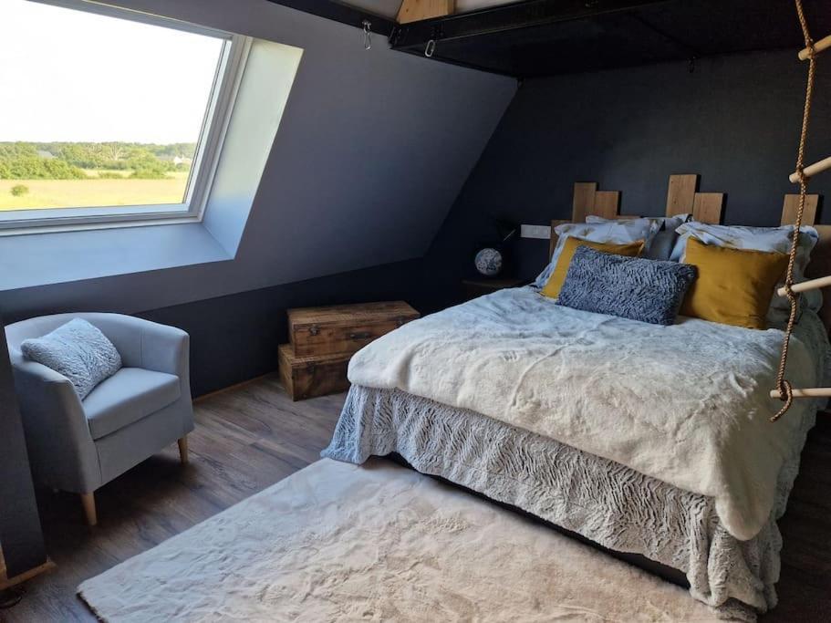 Chalet Industriel Avec Filet Et Spa Sorigny Ngoại thất bức ảnh